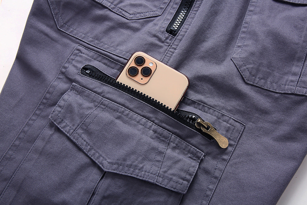 Functionele Herenshorts met Meerdere Zakken voor Outdoor Avonturen