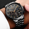 Militair Geïnspireerd Stalen Horloge voor Mannen - Krasbestendig en Waterbestendig