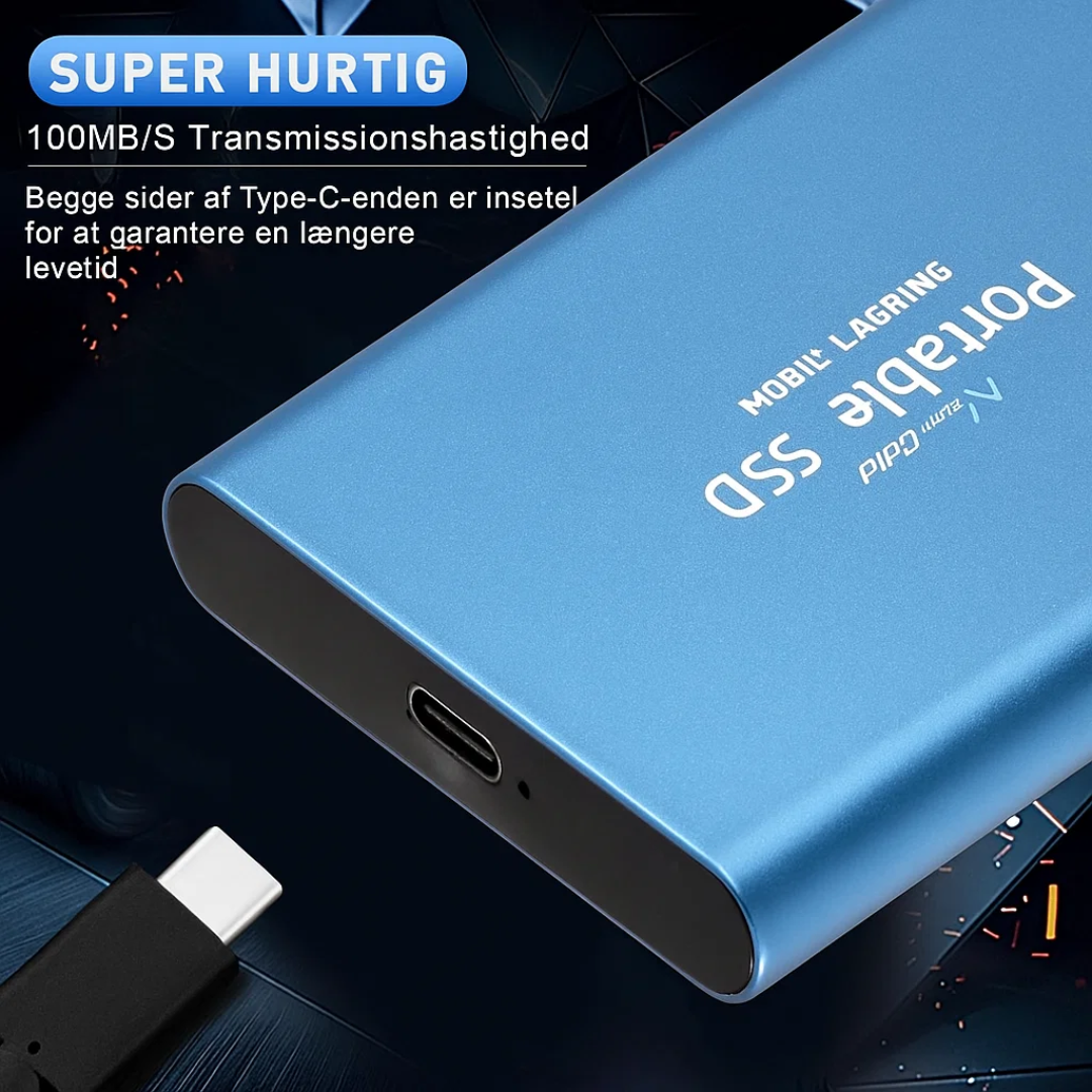 Portable SSD – Externe Draagbare Opslag voor Laptop & Computer