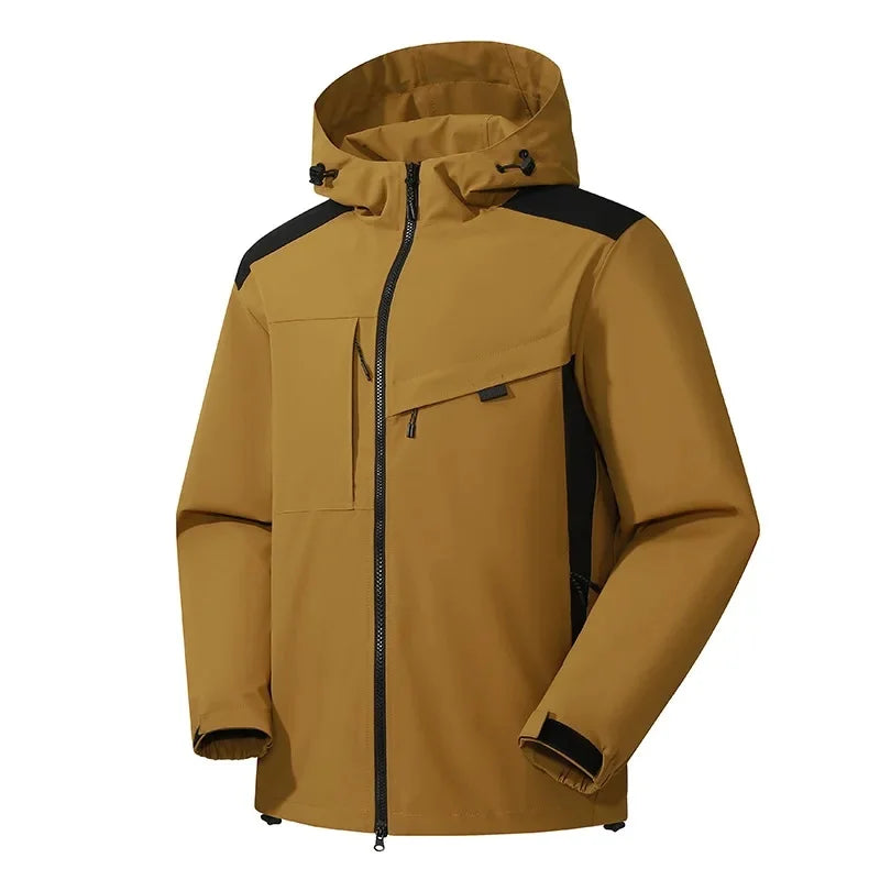 Herenjas met Capuchon – Moderne Outdoorjas voor Alle Weersomstandigheden