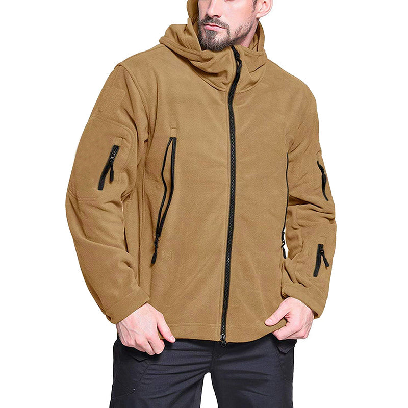 Tactische Fleece Kapuzenjacke voor Winter - Warm en Functioneel-mezamstore.nl