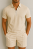 Zomerset Heren Polo en Short in Regular Fit