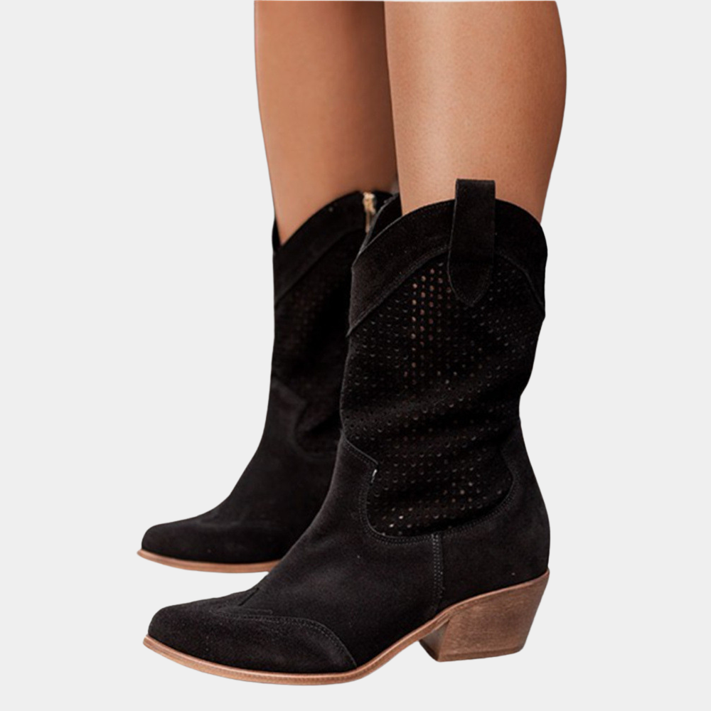 Ademende Dames Cowboylaarzen - Tijdloze Elegantie voor Elke Outfit