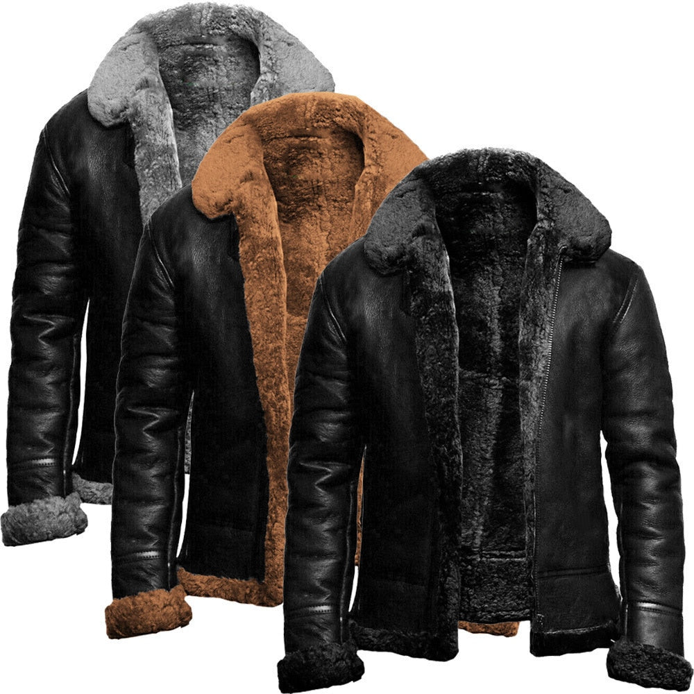 Stijlvolle Bomberjacke met Kunstpelz en Ruime Zakken-mezamstore.nl