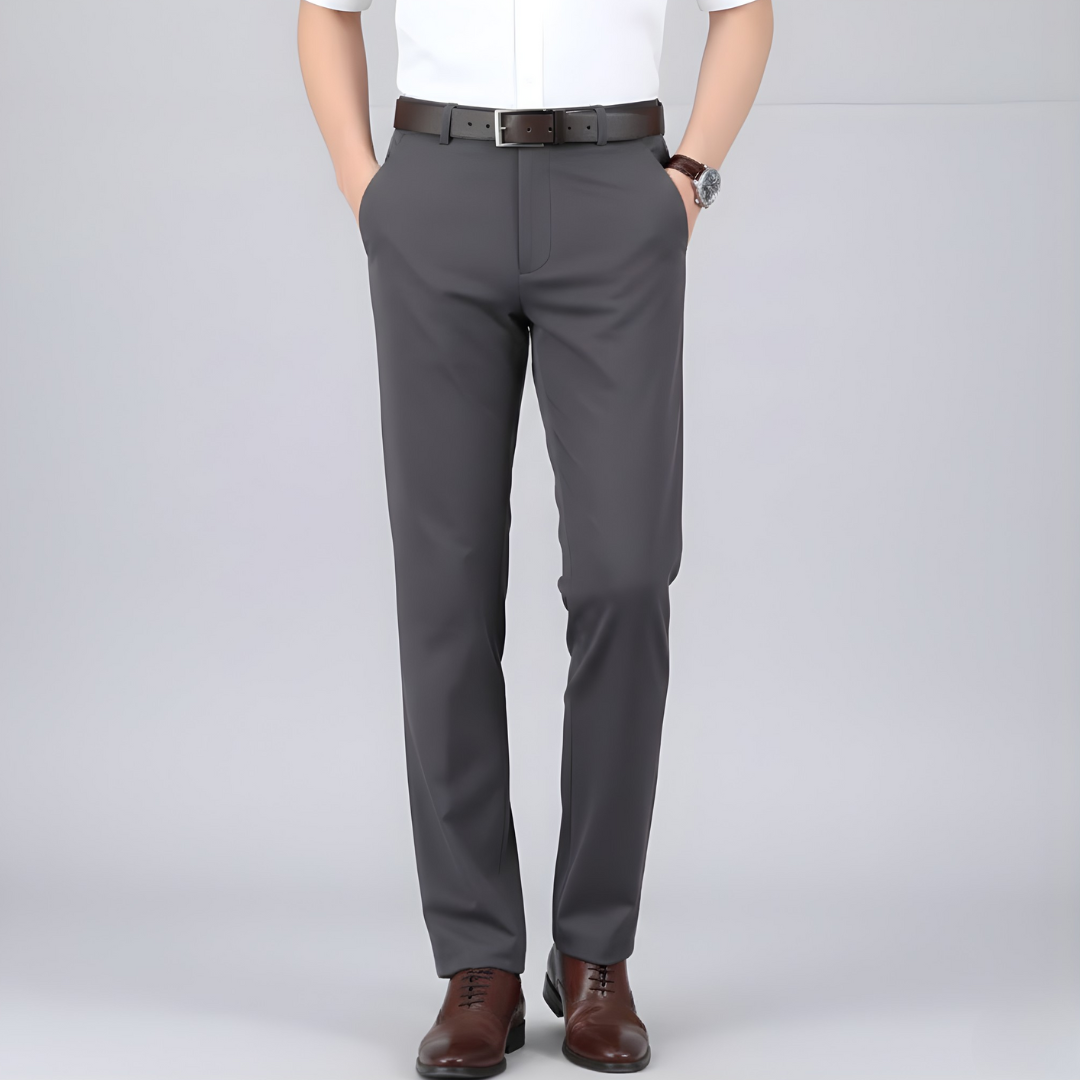 Heren Stretch Broek Comfortabel Casual met Zakken