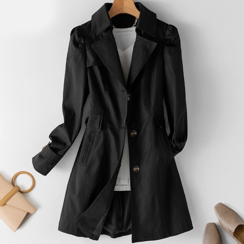 Dames Trenchcoat – Tijdloos, Lichtgewicht & Stijlvol voor Elke Gelegenheid