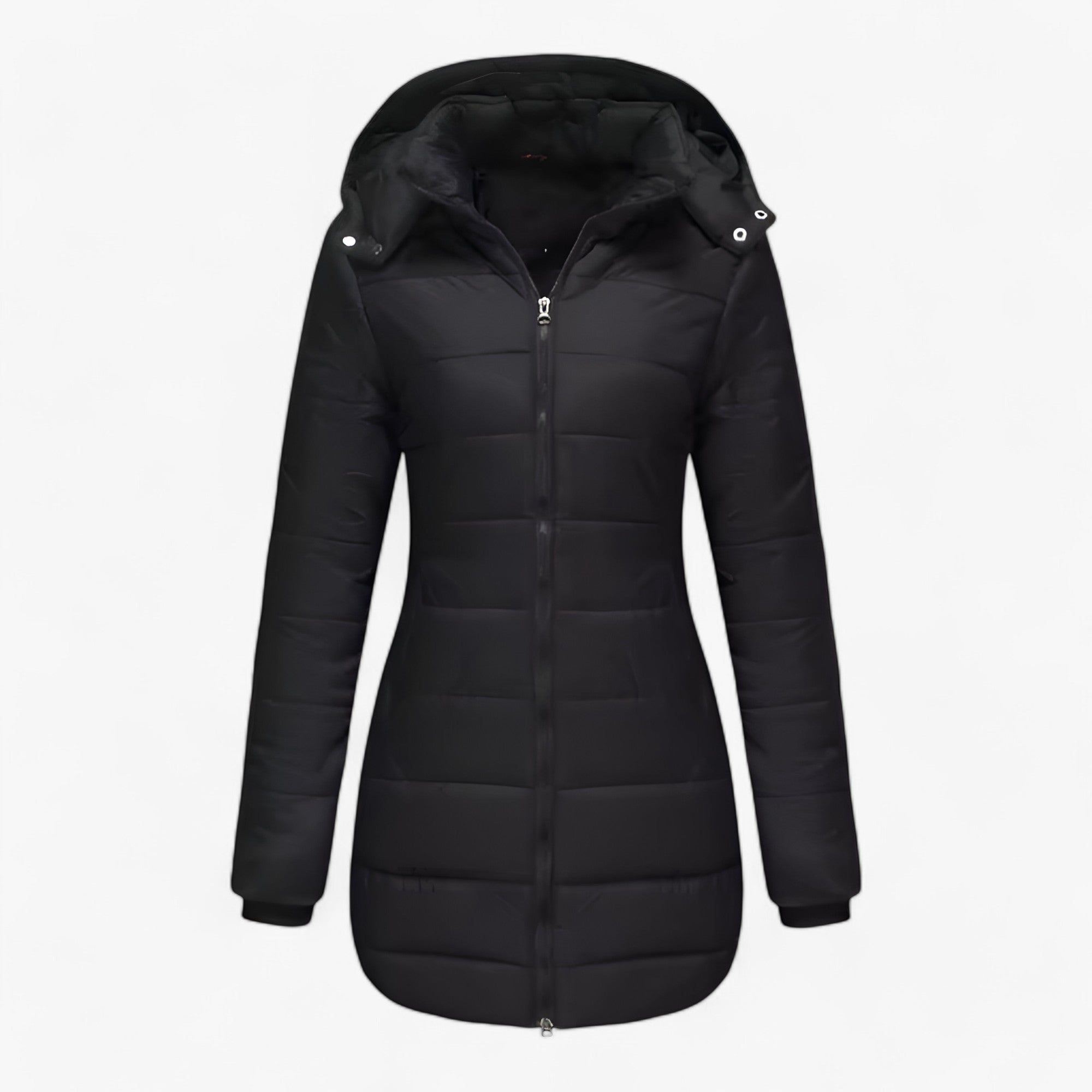 Dames Pufferjas – Lichtgewicht Gewatteerde Winterjas met Capuchon