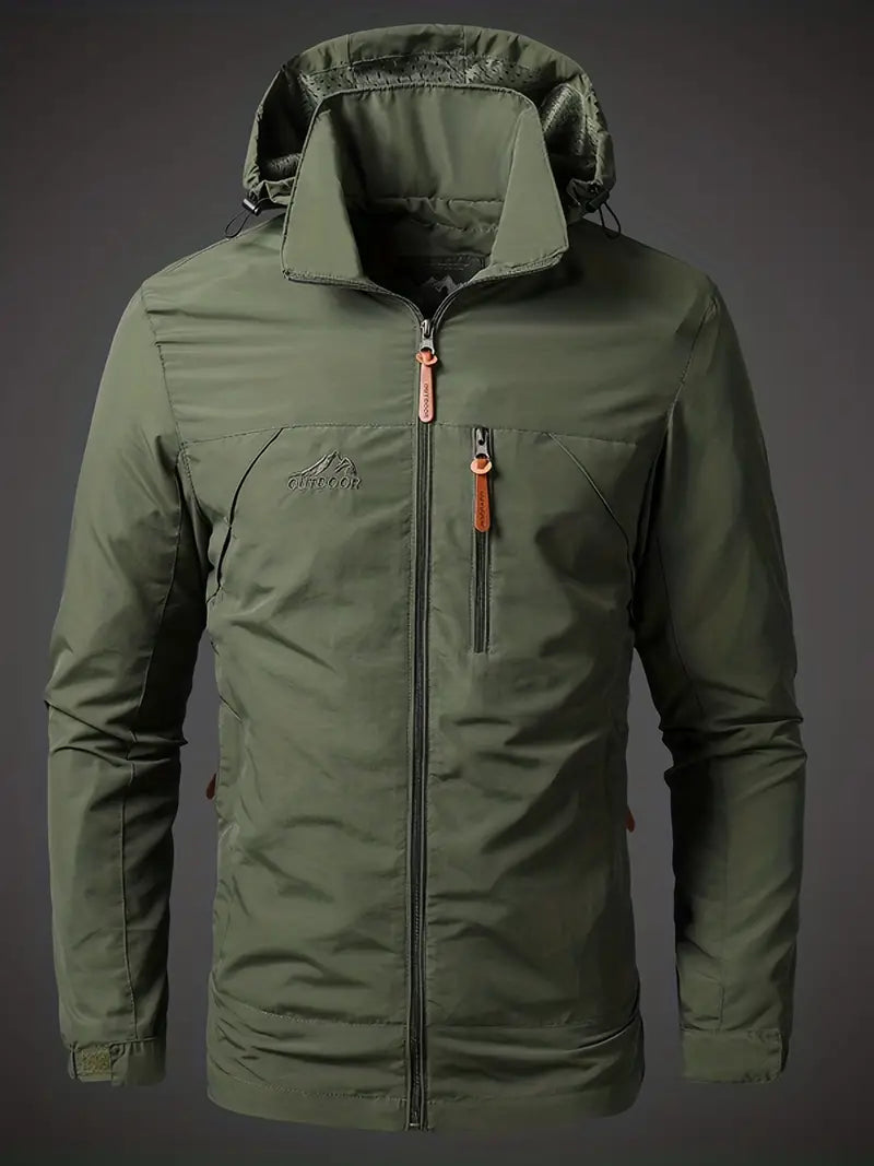Water- en Winddichte Heren Outdoor Jas voor Avontuur