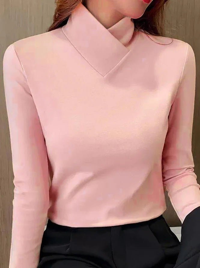 Elegante Coltrui voor Dames met Hoge Kraag