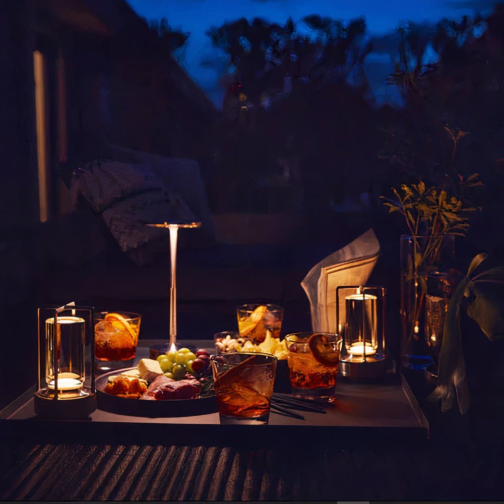 Minimalistische Tafellamp met Warm Licht en Elegant Design