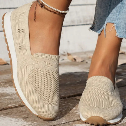 Orthopedische Dames Instappers - Comfortabele Slip-ons met Ademend Voetbed