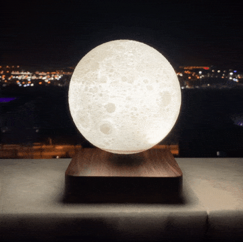 Zwevende 3D Maanlamp met Magnetische Technologie