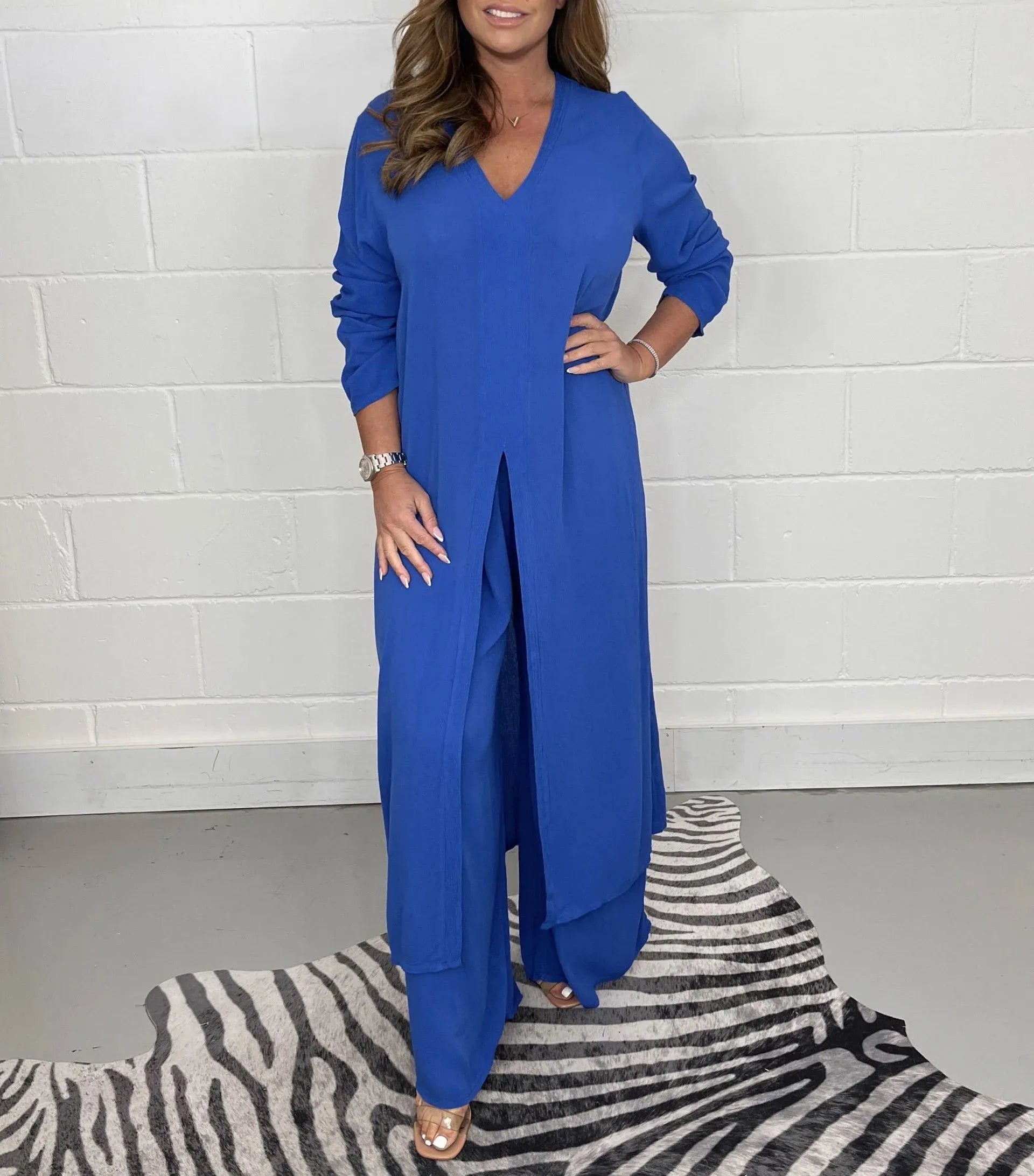 Elegante Dames Jumpsuit met Comfortabele Pasvorm