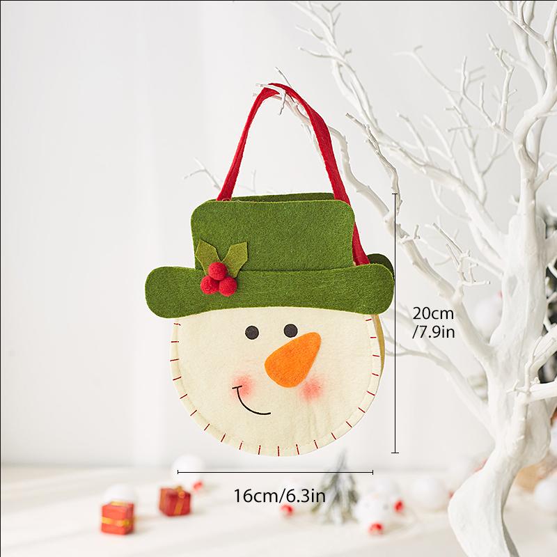 Kerst Gift Bag – Decoratieve Cadeautas Sneeuwman/Rendier/Kerstman