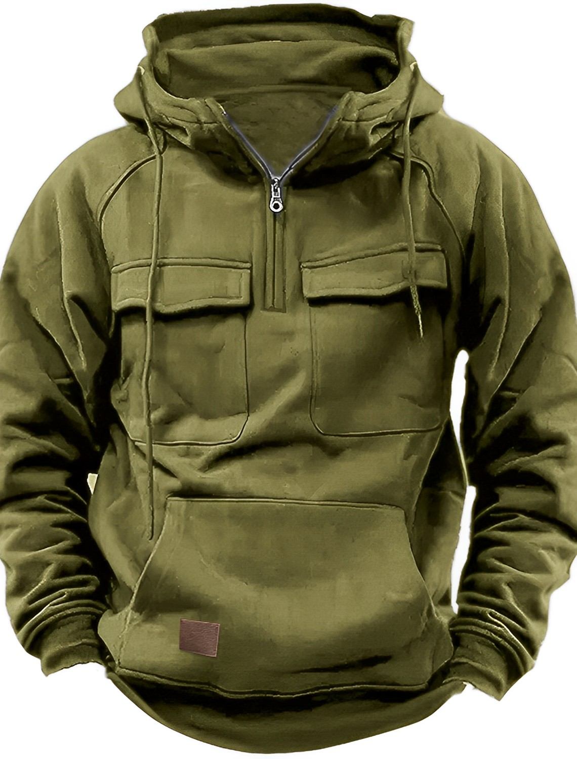 Tactische Hoodie voor Heren - Comfortabele Streetwear-mezamstore.nl