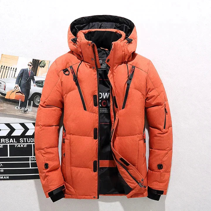 Premium Gewatteerde Winterjas met Scandinavisch Design – Ultieme Warmte