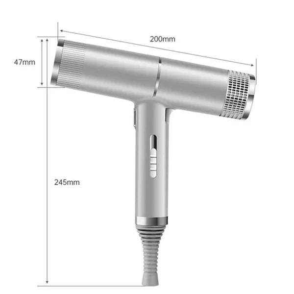 Ultralichte Ionische Föhn – Krachtige Motor voor Snel & Glanzend Haar