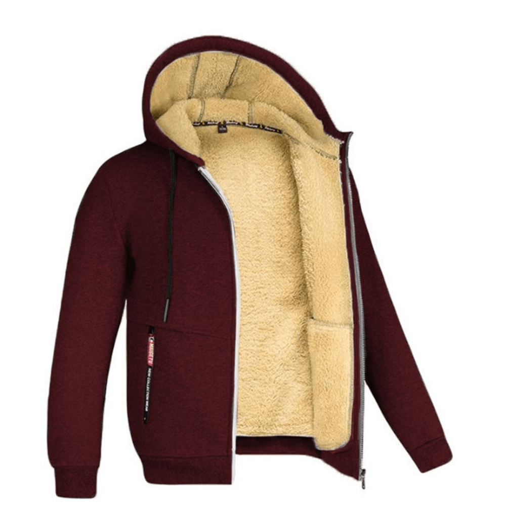 Heren Hoodie met Warme Voering – Comfortabele Winter Hoodie met Capuchon