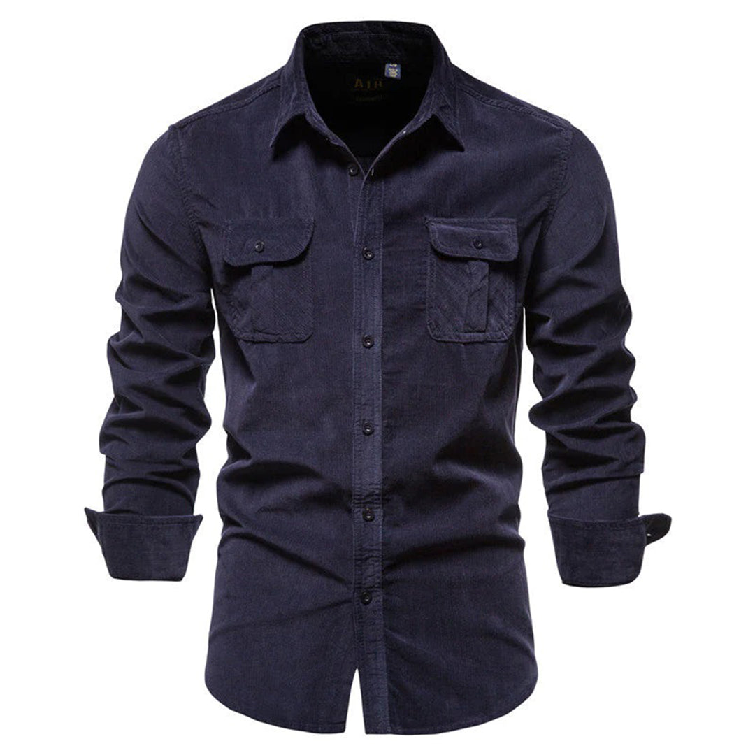 Corduroy Overhemd Heren - Stijlvol en Comfortabel