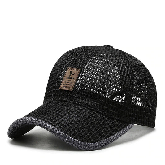 Ademende Zomerpet | Verstelbare Snapback voor Outdooractiviteiten