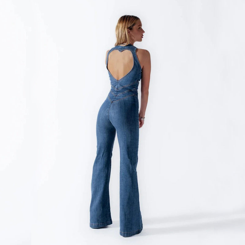 Denim Jumpsuit Dames - Stijlvol en Comfortabel