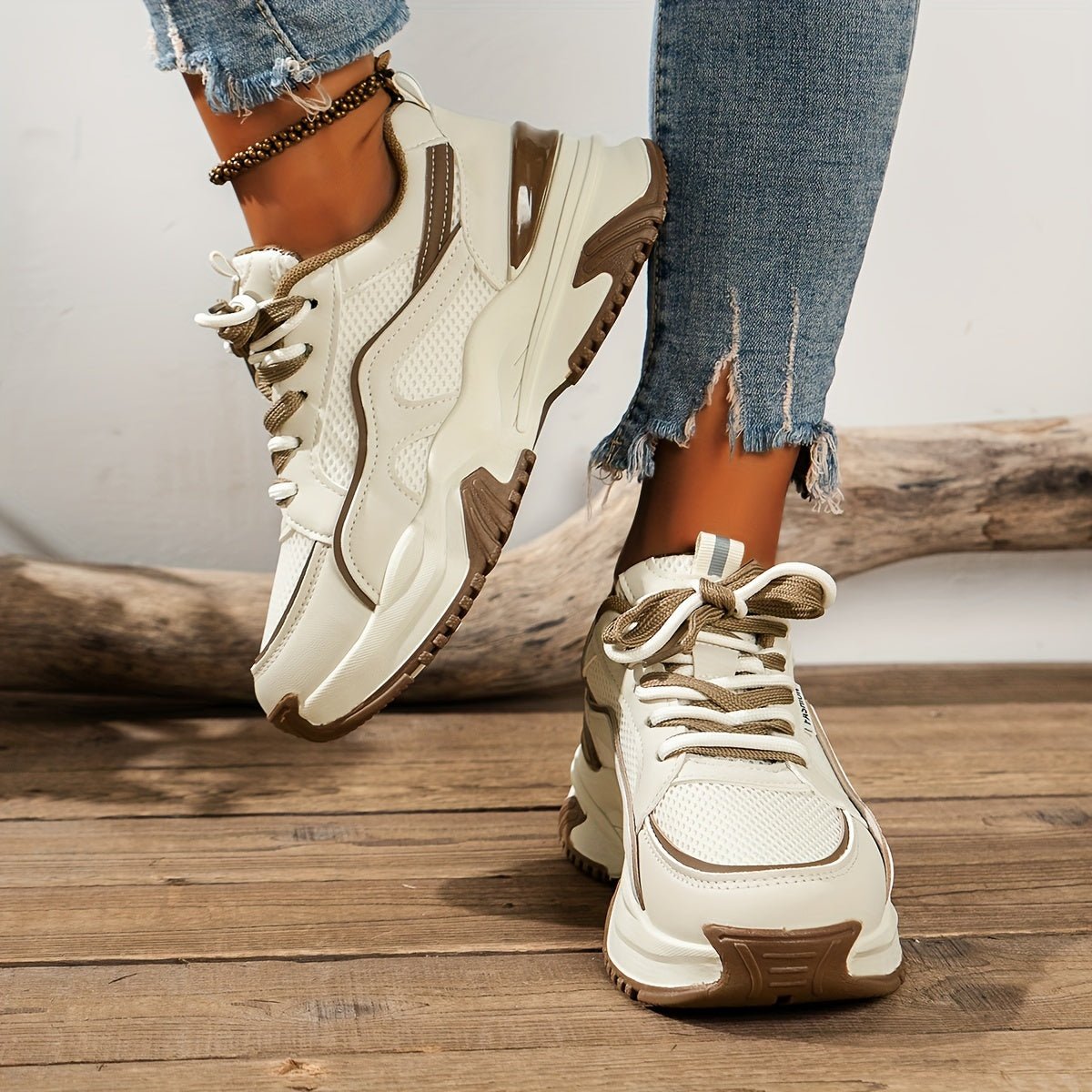 Sneakers met Hoge Zool voor Comfort en Stijl