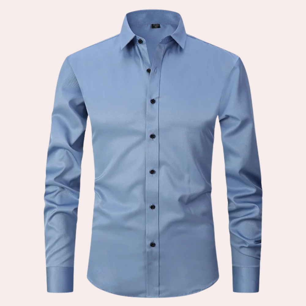 Klassiek Stretch Herenoverhemd - Comfort en Stijl
