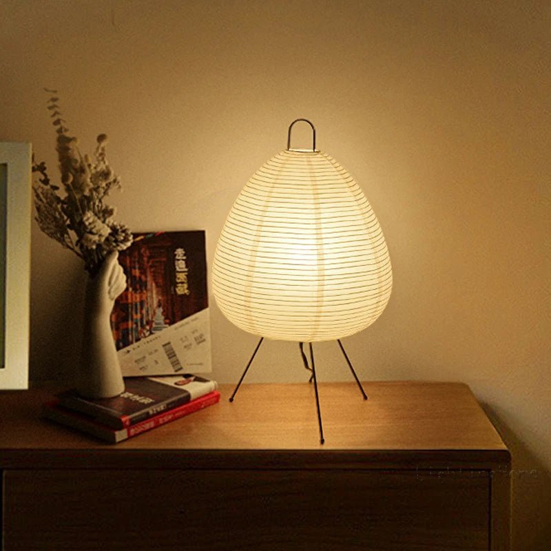Reispapier Tafellamp voor Sfeervolle Verlichting