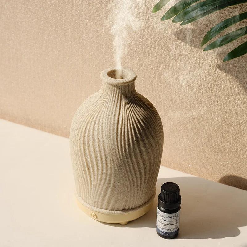 Polyresin Aroma Diffuser en Luchtbevochtiger met USB-aansluiting