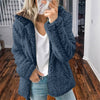 Dames Teddyjas met Capuchon en Zakken