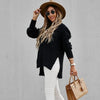 Gebreide oversized dames coltrui - zacht en warm