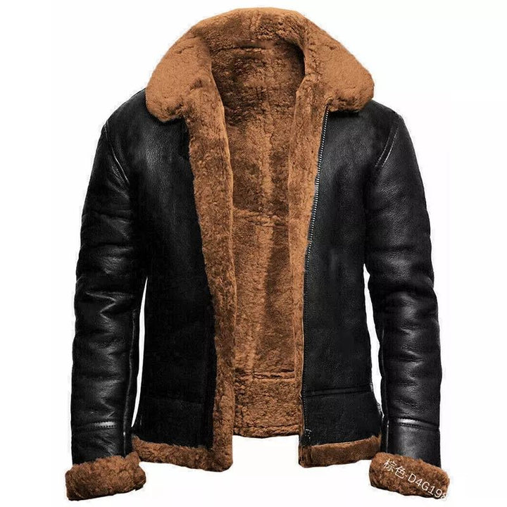 Stijlvolle Bomberjacke met Kunstpelz en Ruime Zakken-mezamstore.nl