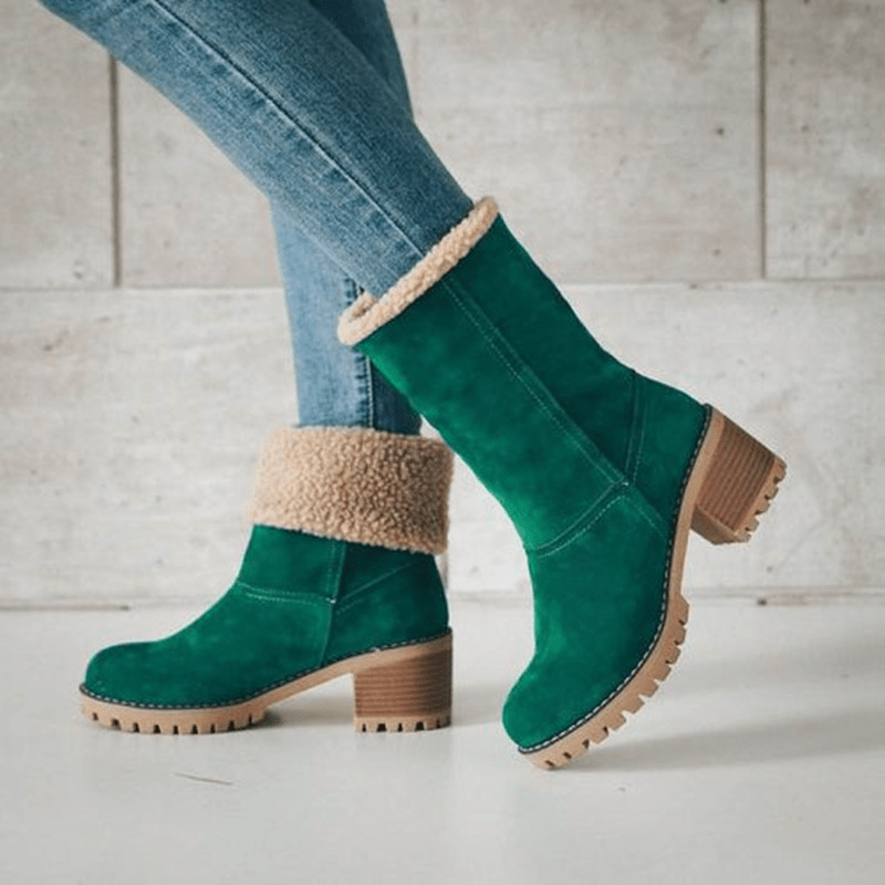 Warme Gevoerde Winterlaarzen voor Dames