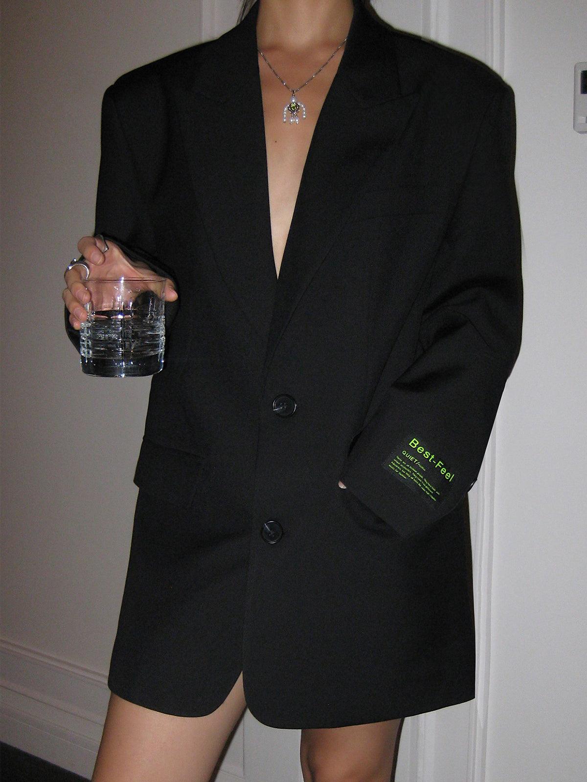 Oversized Klassieke Blazer met Tijdloze Stijl