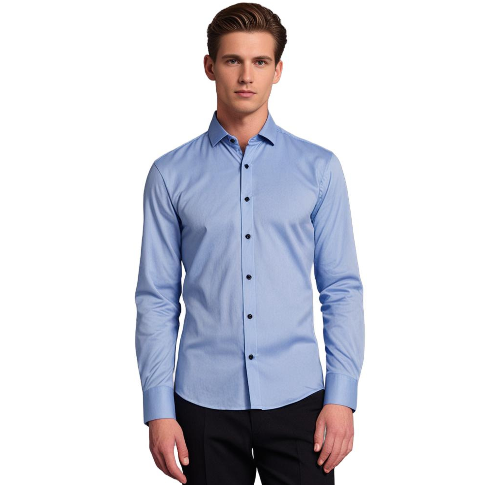 Klassiek Stretch Herenoverhemd - Comfort en Stijl