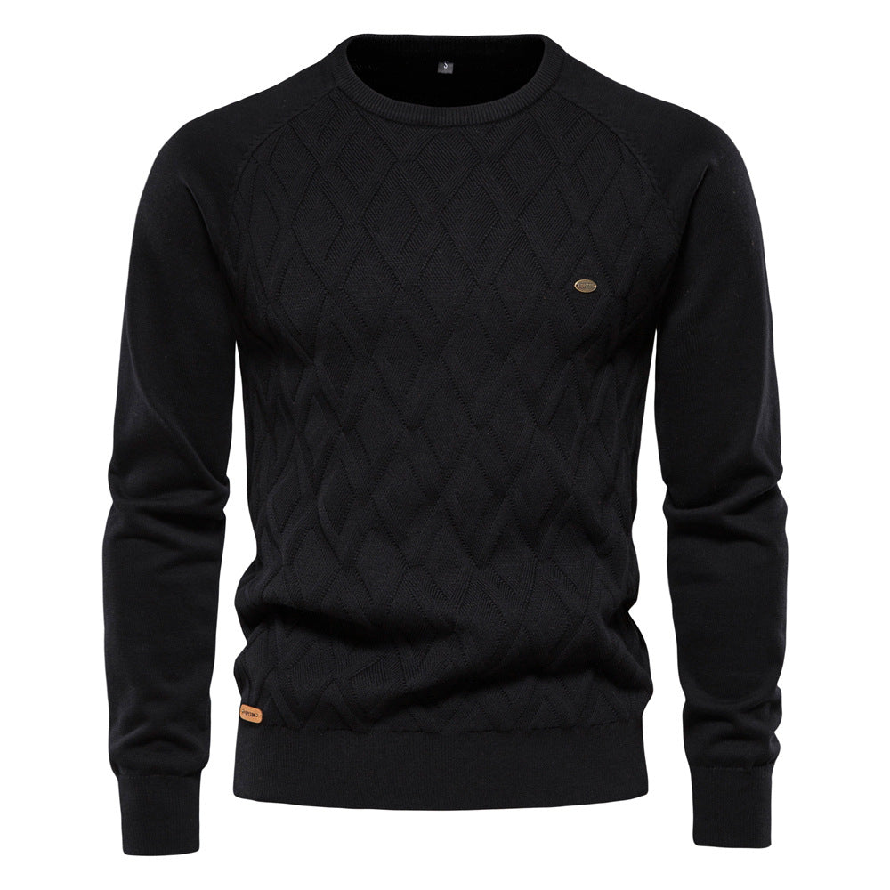 Klassieke herentrui met lange mouwen – tijdloos design voor herfst en winter