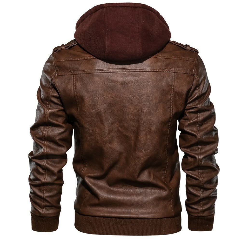 Bikerjack met Capuchon voor Heren - Stoer en Comfortabel