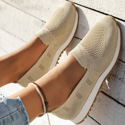 Orthopedische Dames Instappers - Comfortabele Slip-ons met Ademend Voetbed