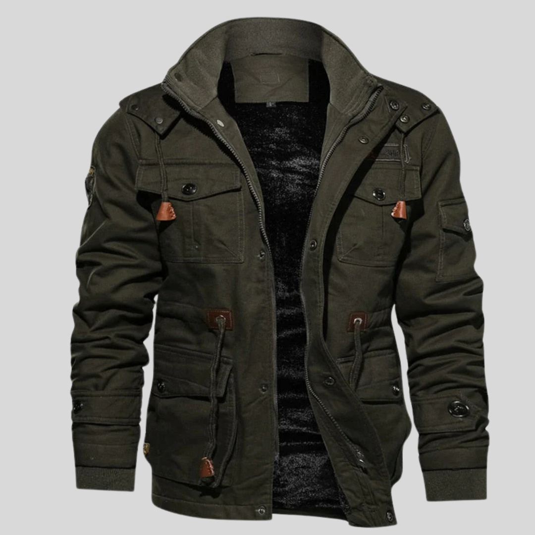 ArcticCore – Warme Winterjas met Sherpa Voering voor Heren-mezamstore.nl