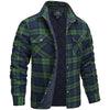 Heren Flanellen Jacke voor Warmte en Comfort-mezamstore.nl
