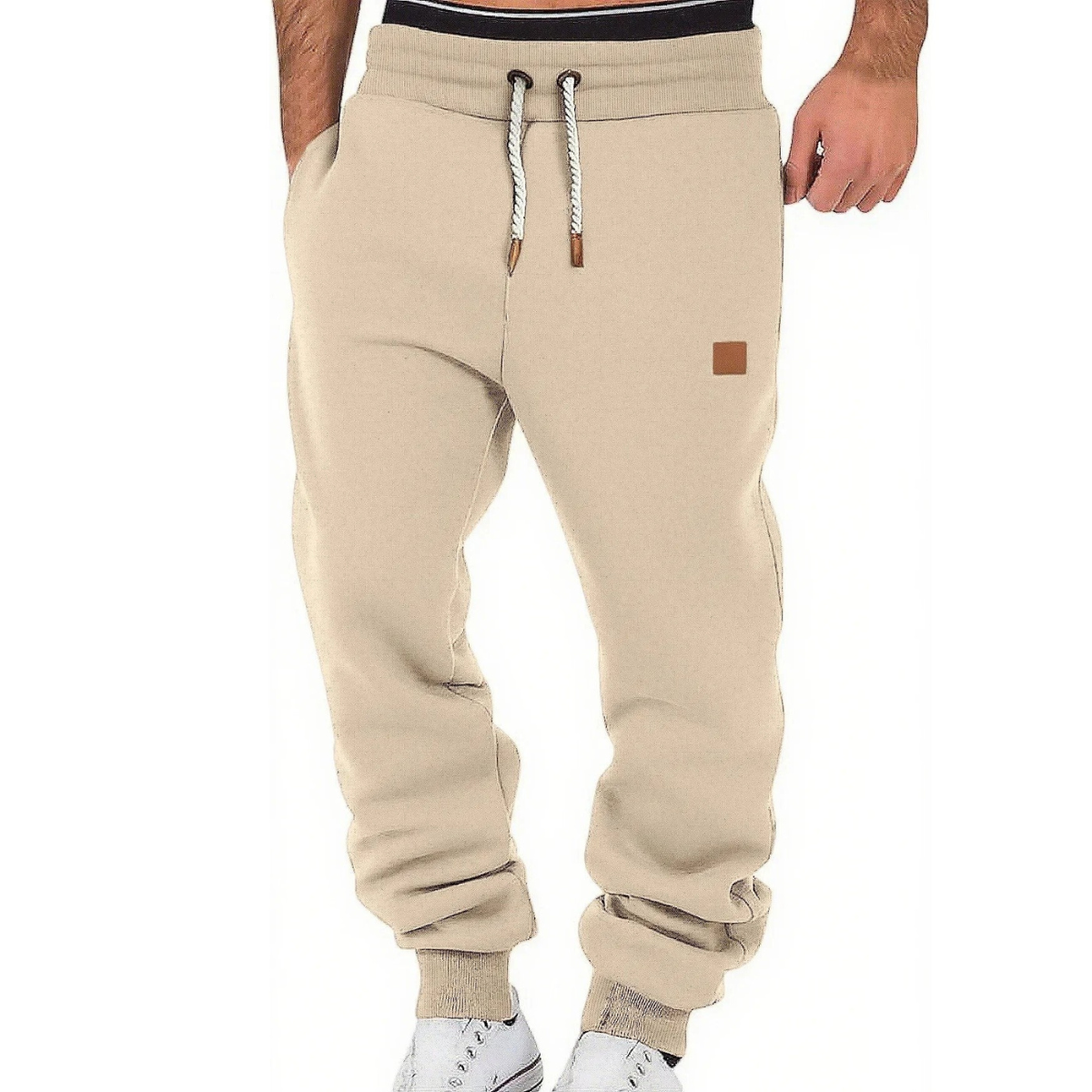 Heren Joggingbroek – Comfortabele Broek met Trekkoord en Zakdetails
