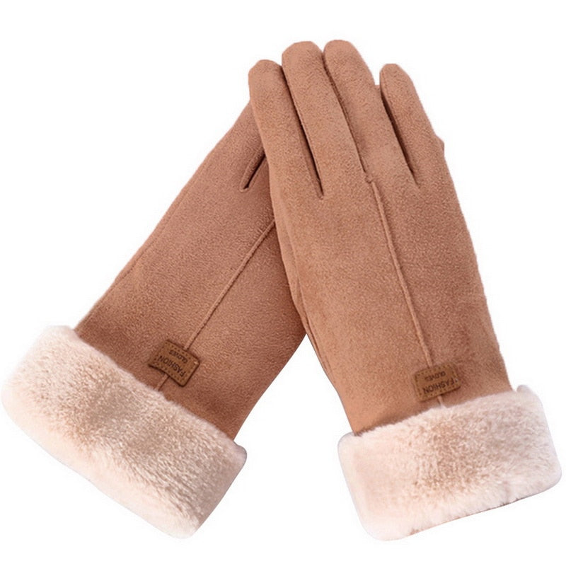 Warme Waterdichte Winterhandschoenen – Touchscreen, Fleece Gevoerd voor Dames