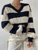 Dames Off-Shoulder Gebreide Trui - Zacht, Elegant, Meerdere Kleuren