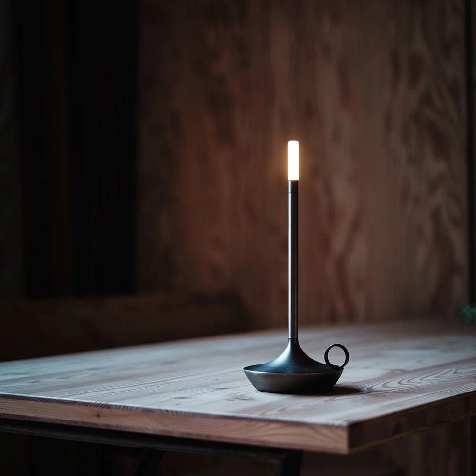 Elegante Kaarslamp met Warm Licht en Flexibele Plaatsing