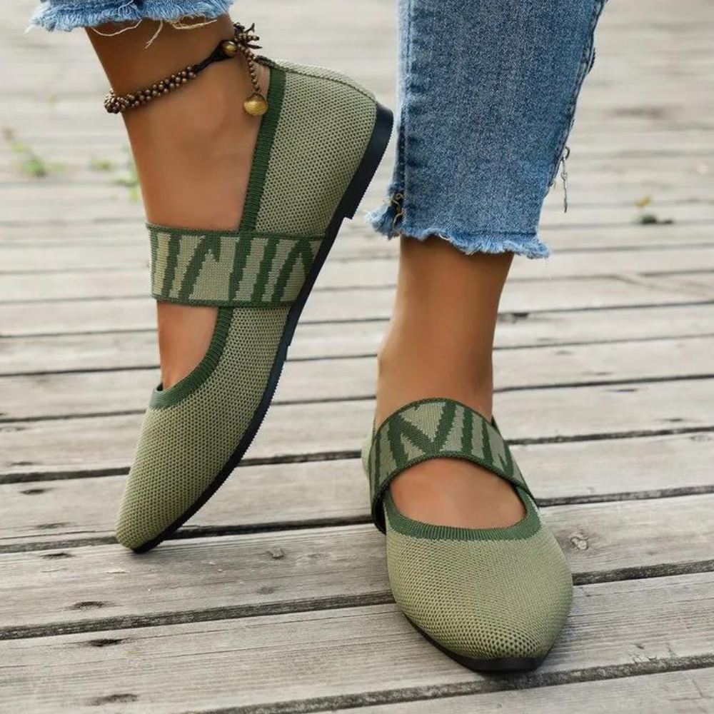 Zomerse Comfortabele Platte Damesschoenen