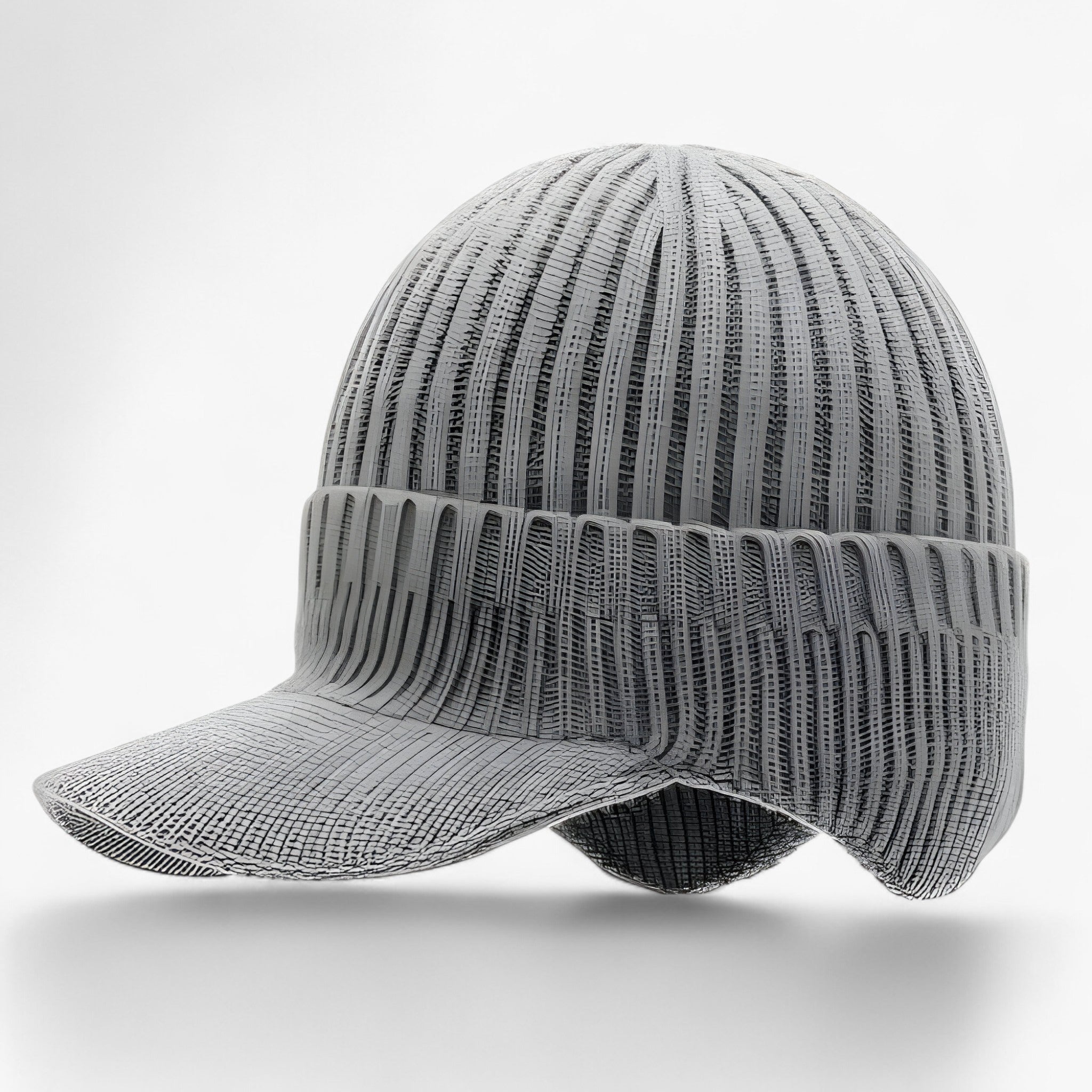 Gebreide Wintermuts met Klep – Warm & Stijlvol voor Koude Dagen