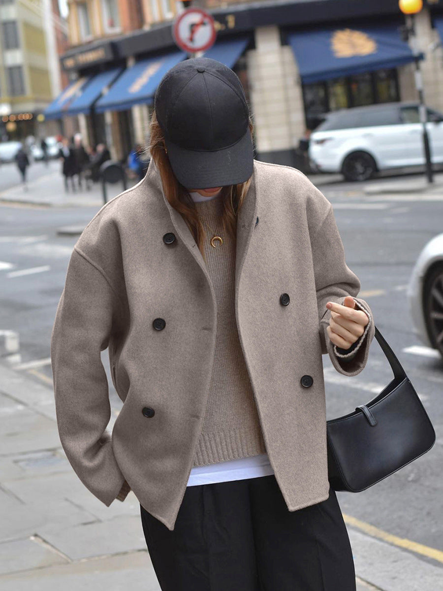 Oversized Button-Down Jas voor Dames - Stijlvol en Comfortabel