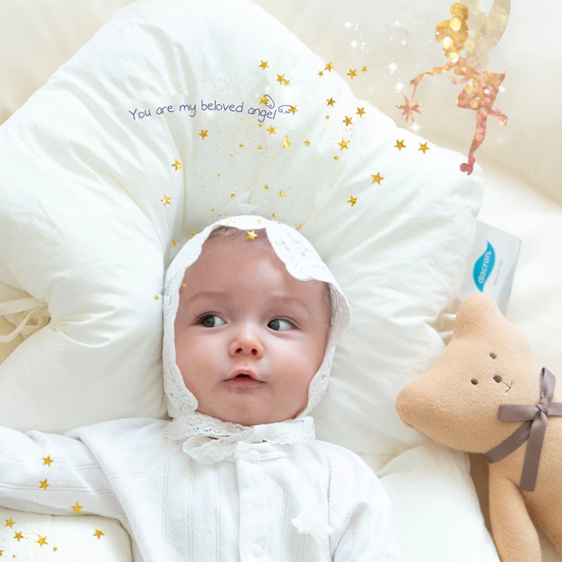 Baby Slaapkussen 0-2 Jaar – Ergonomisch & Hypoallergeen