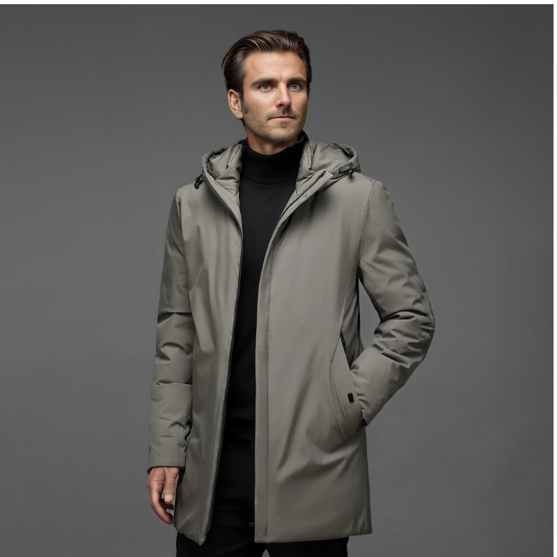 Comfortabele winterjas met Capuchon voor Koude Dagen