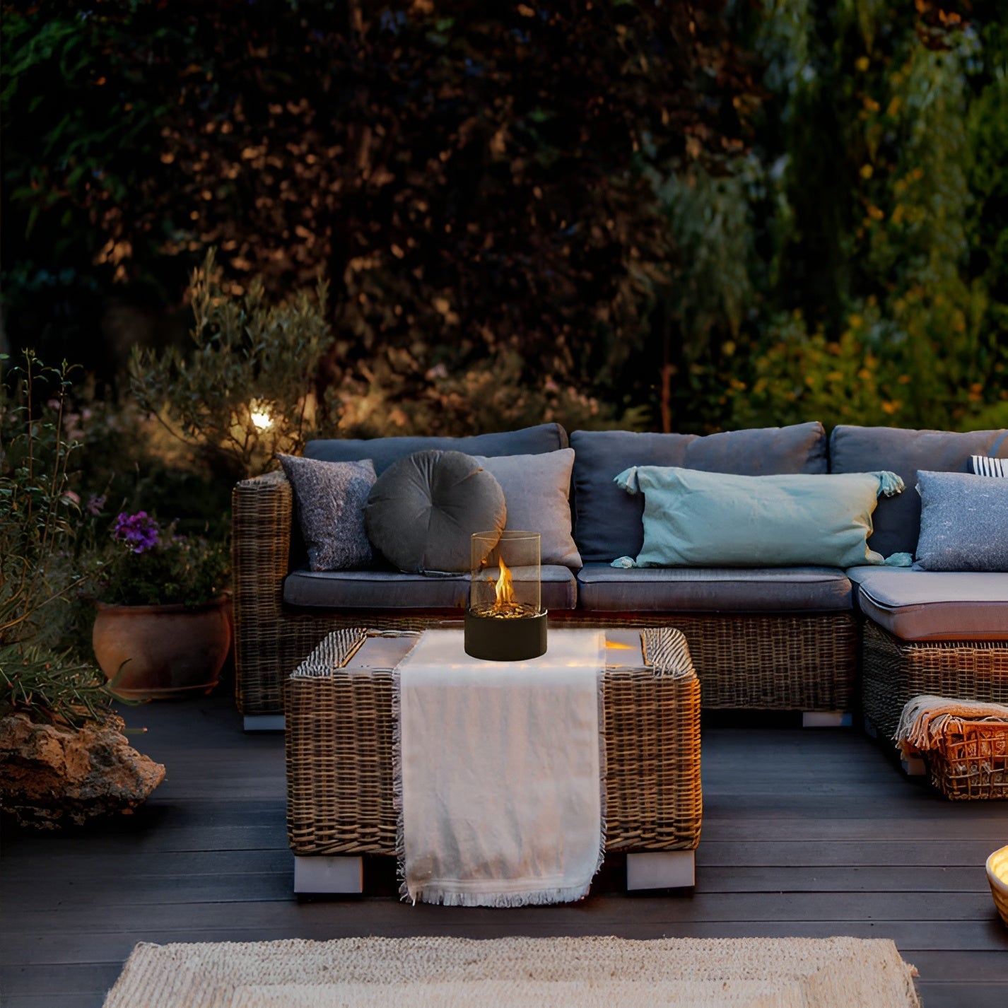 Tafelhaard – Stijlvolle Draagbare Sfeerverwarmer voor Binnen & Buiten